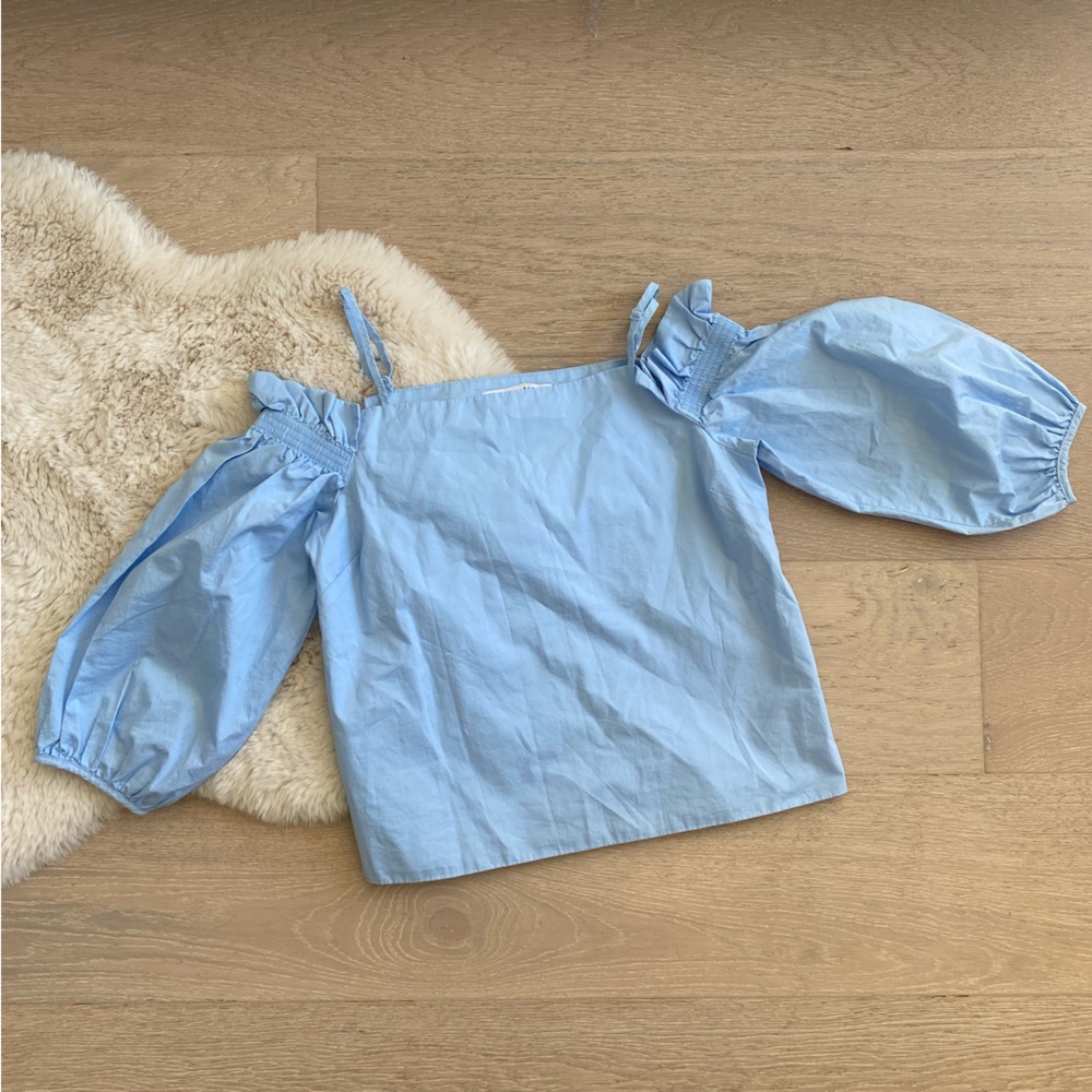 [brand new] English Factory 100% cotton off shoulder top